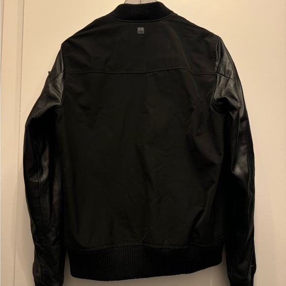 Vintage Moose Knuckles Leather Trim Bomber Jacket - Picture 3 of 3